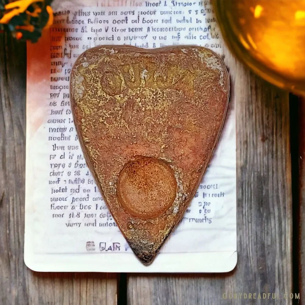 Tricky Treat Wax Melt Planchette : Candy Corn Butterscotch Whiskey Scent